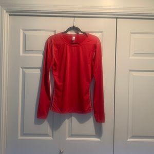 NWOT red long sleeved shirt